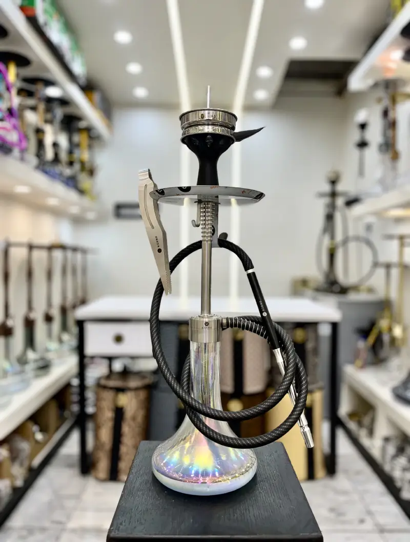 قلیان کرنو اصلی سیلور متوسط