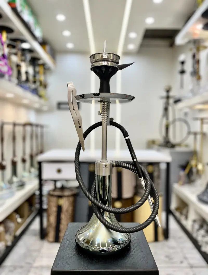 قلیان کرنو اصلی سیلور متوسط