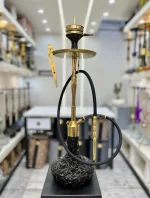 قلیان کرنو طلایی