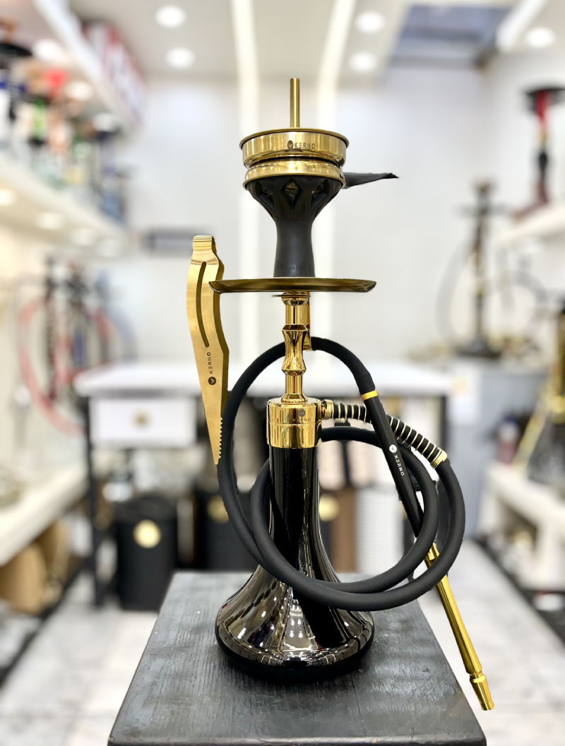 قلیان کرنو اصلی طلایی